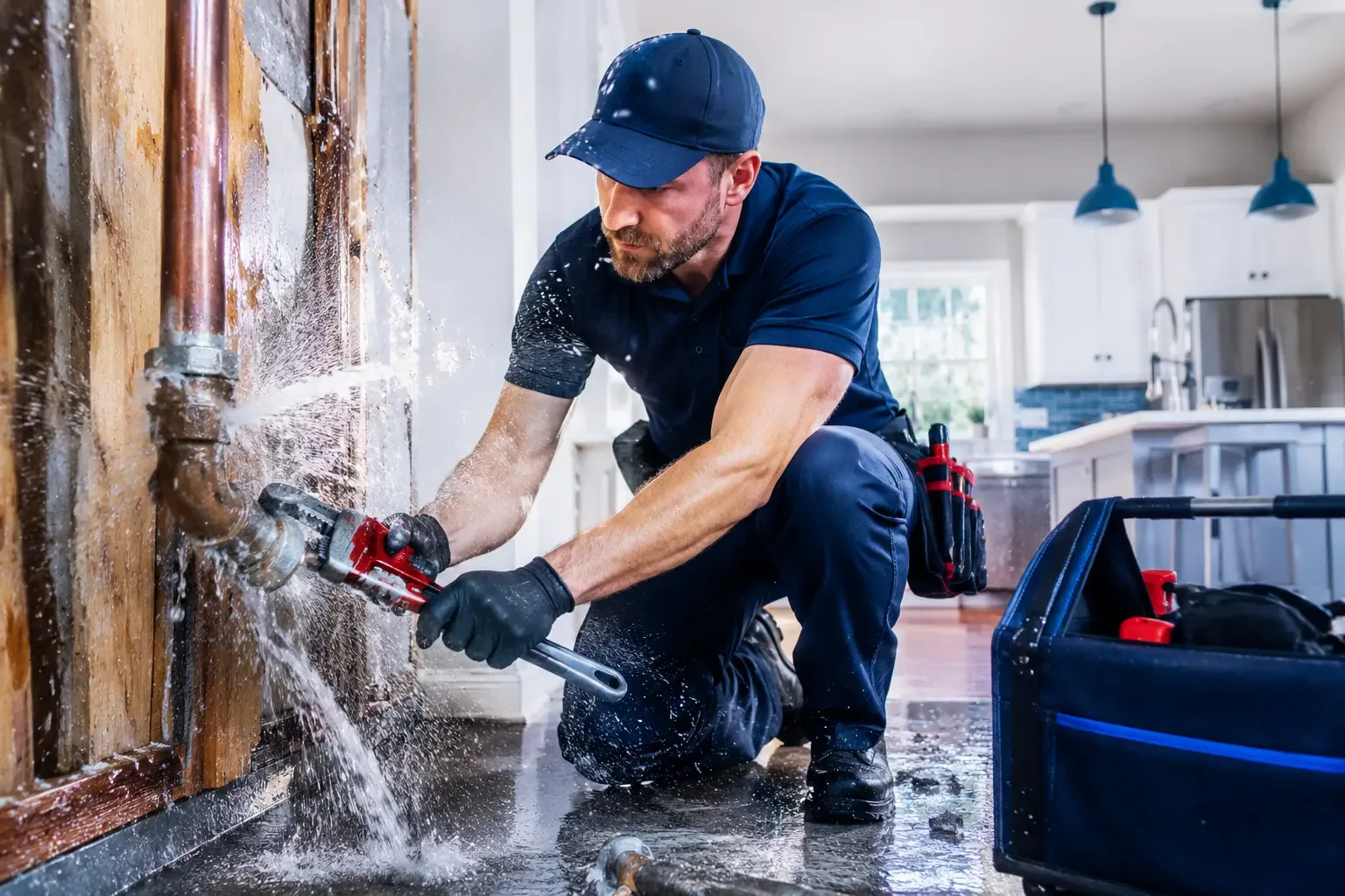 Local emergency pipe repair professionals in Burnsville, MS